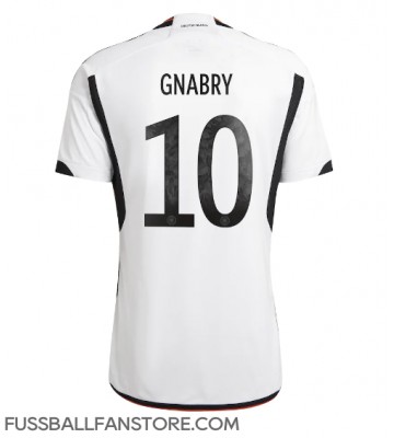 Deutschland Serge Gnabry #10 Replik Heimtrikot WM 2022 Kurzarm